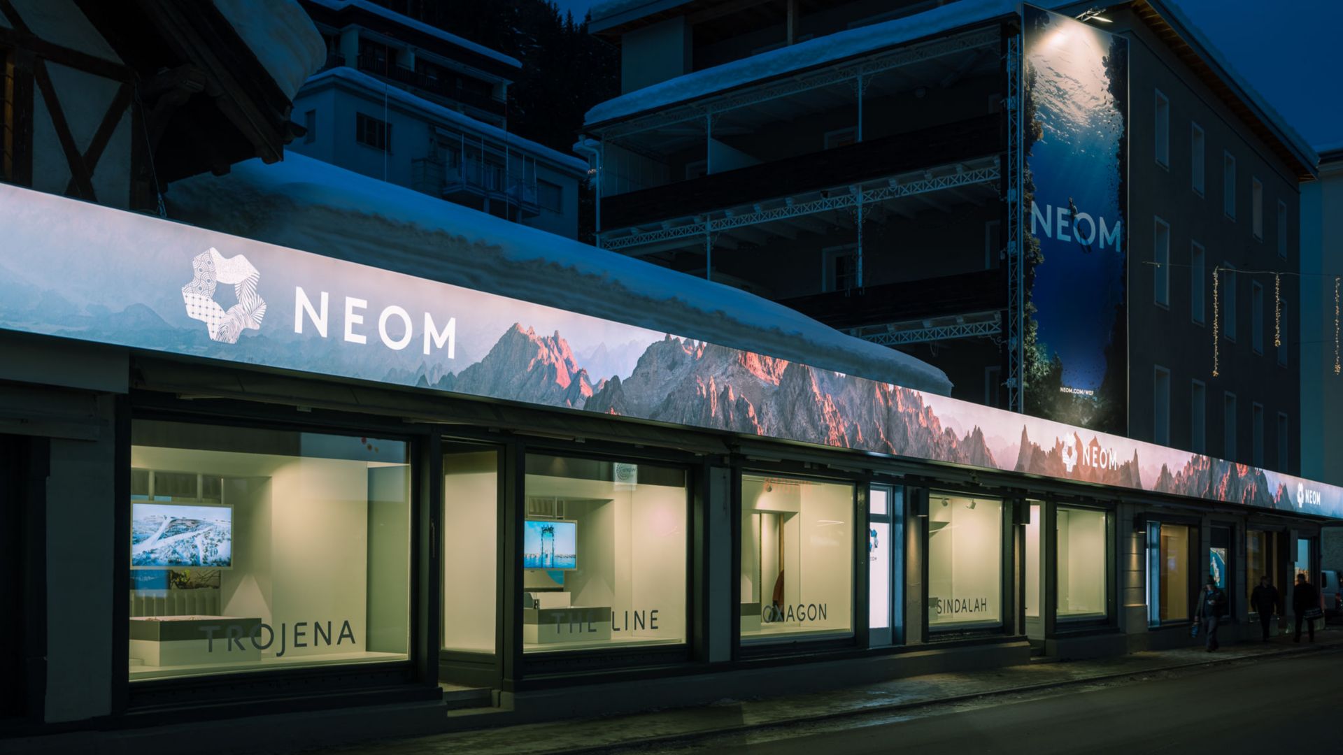 Switzerland WEF Davos featuring NEOM