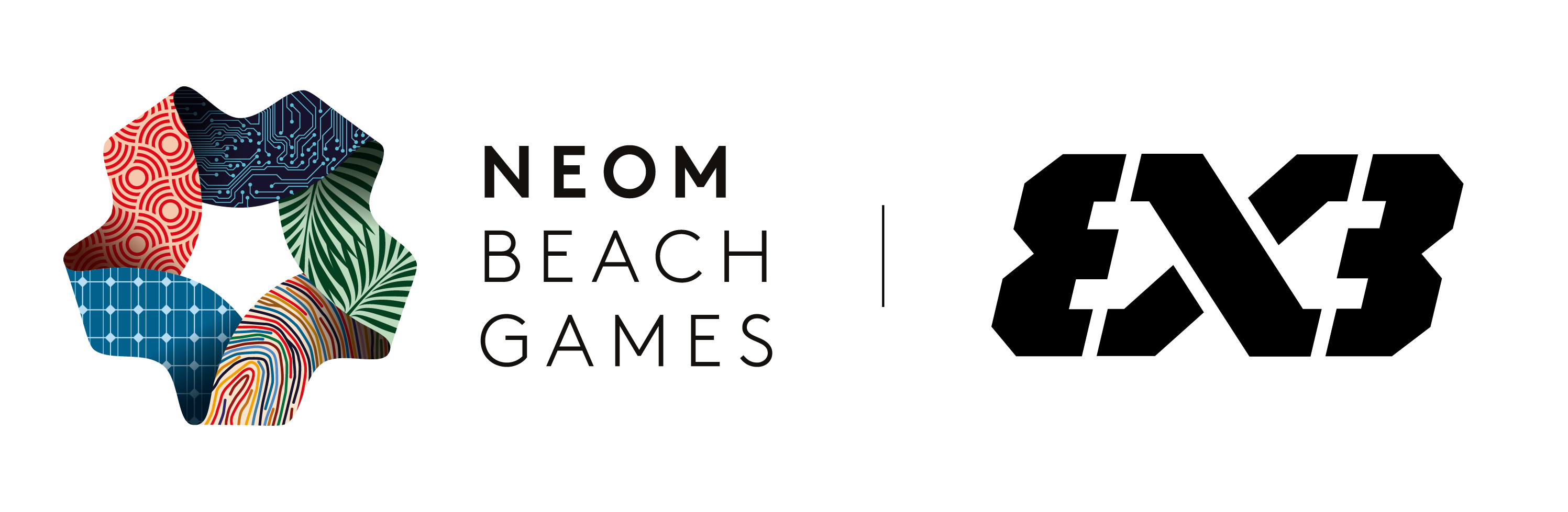 beach games including logo x challanger