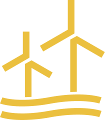 Symbol für Windkraftanlagen