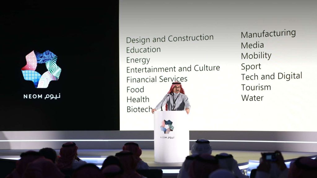 NEOM industry Eastern Province