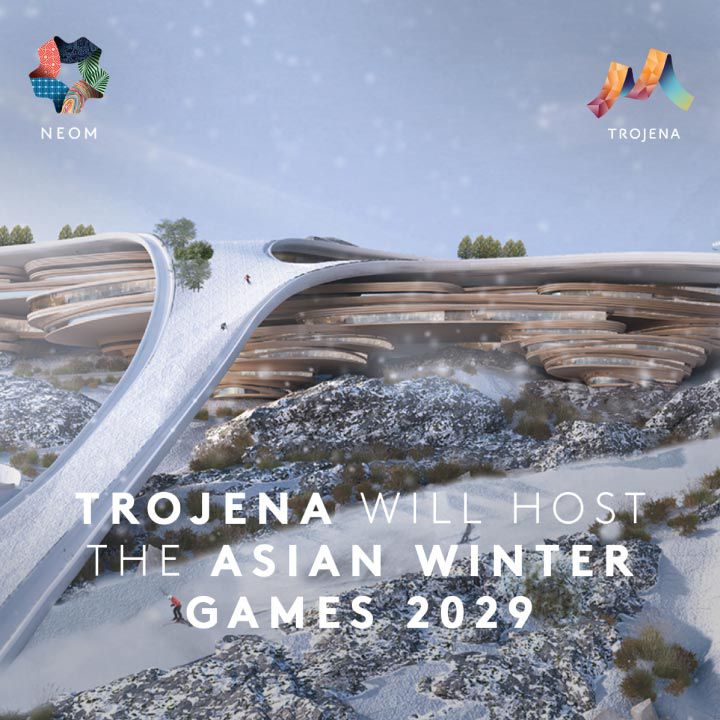 Trojena will host the Asian Winter Games 2029