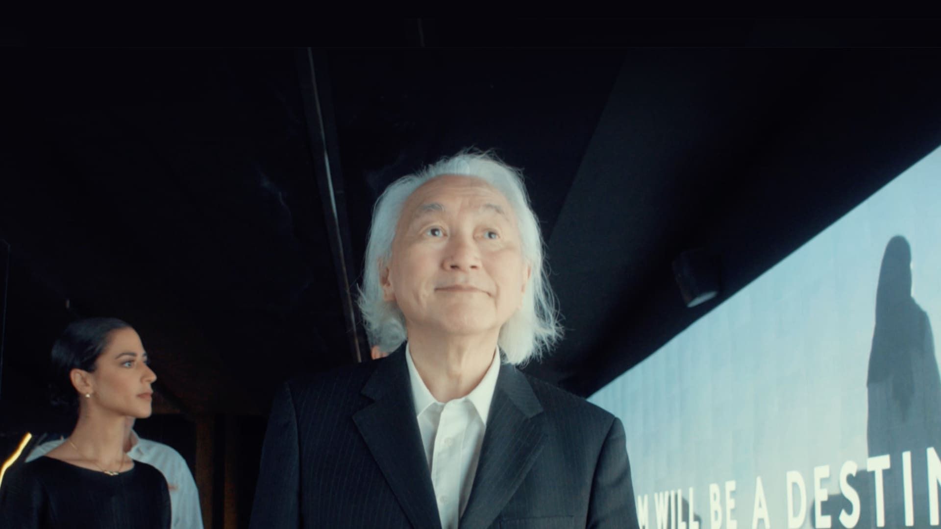 Professor Michio Kaku visits THE LINE to learn about NEOM's city of the future