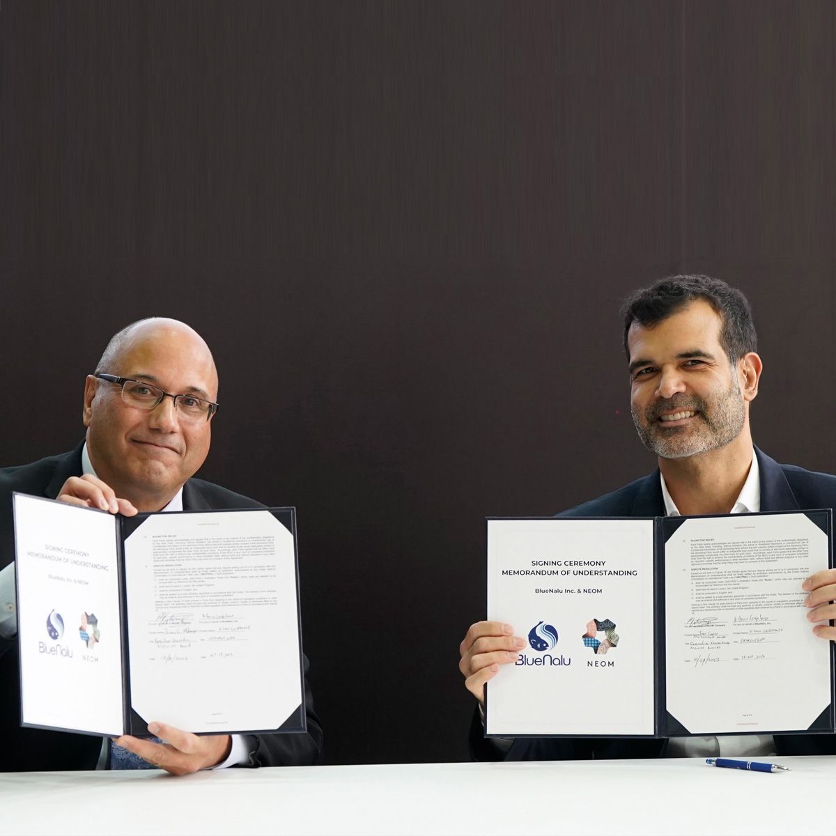 The NEOM and BlueNalu partnership