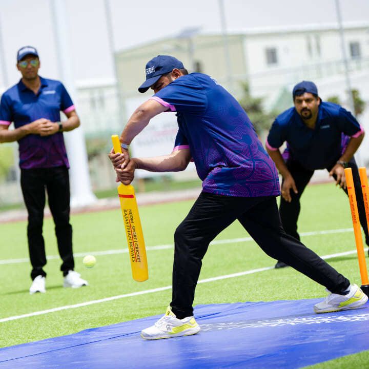 NEOM和拉贾斯坦皇家板球队宣布新的社区体育项目