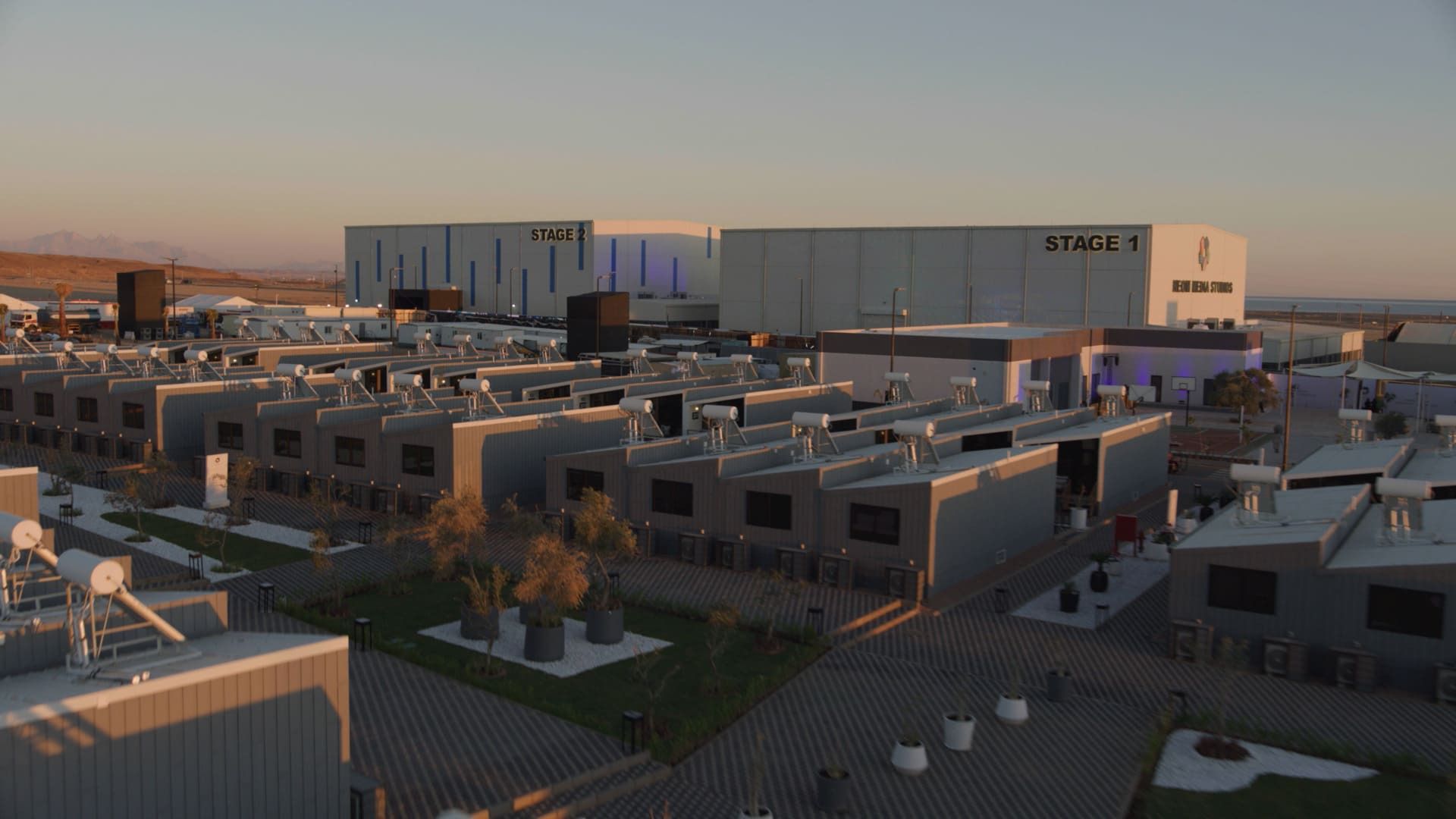NEOM media village 