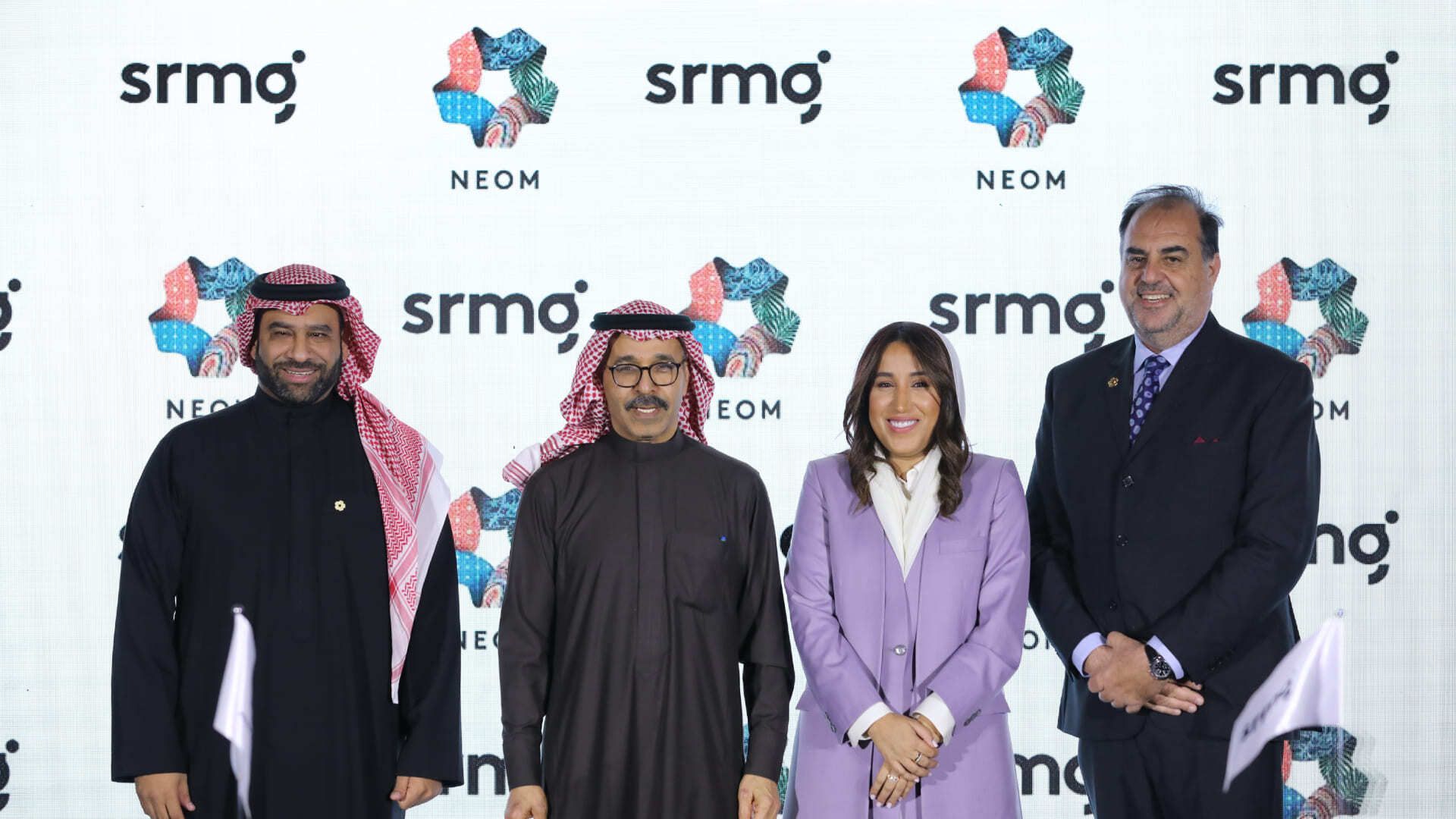 توقيع مذكرة تفاهم لتعزيز منظومة الإعلام الإقليمية بين نيوم وSRMG بحضور المهندس نظمي النصر