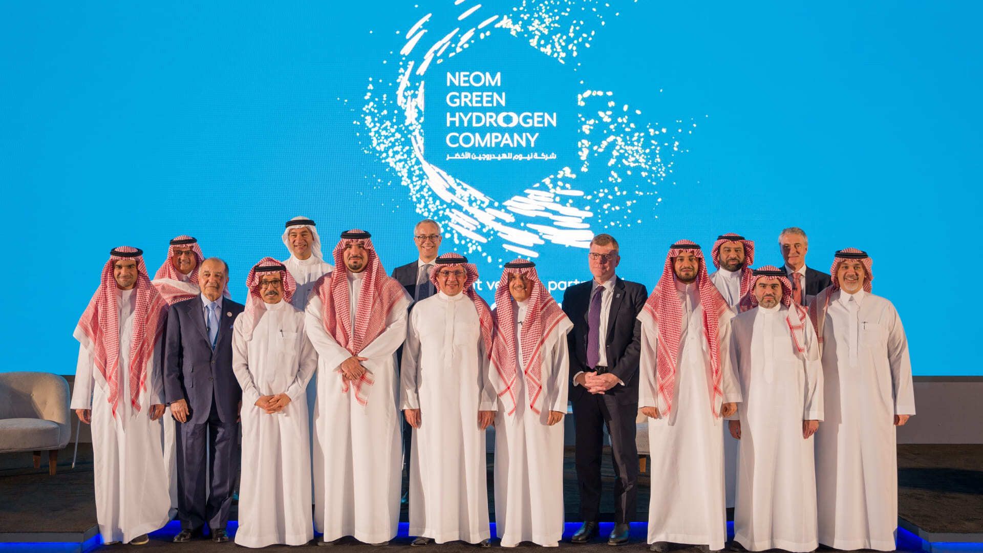 The team of NEOM accelerating the future of green hydrogen