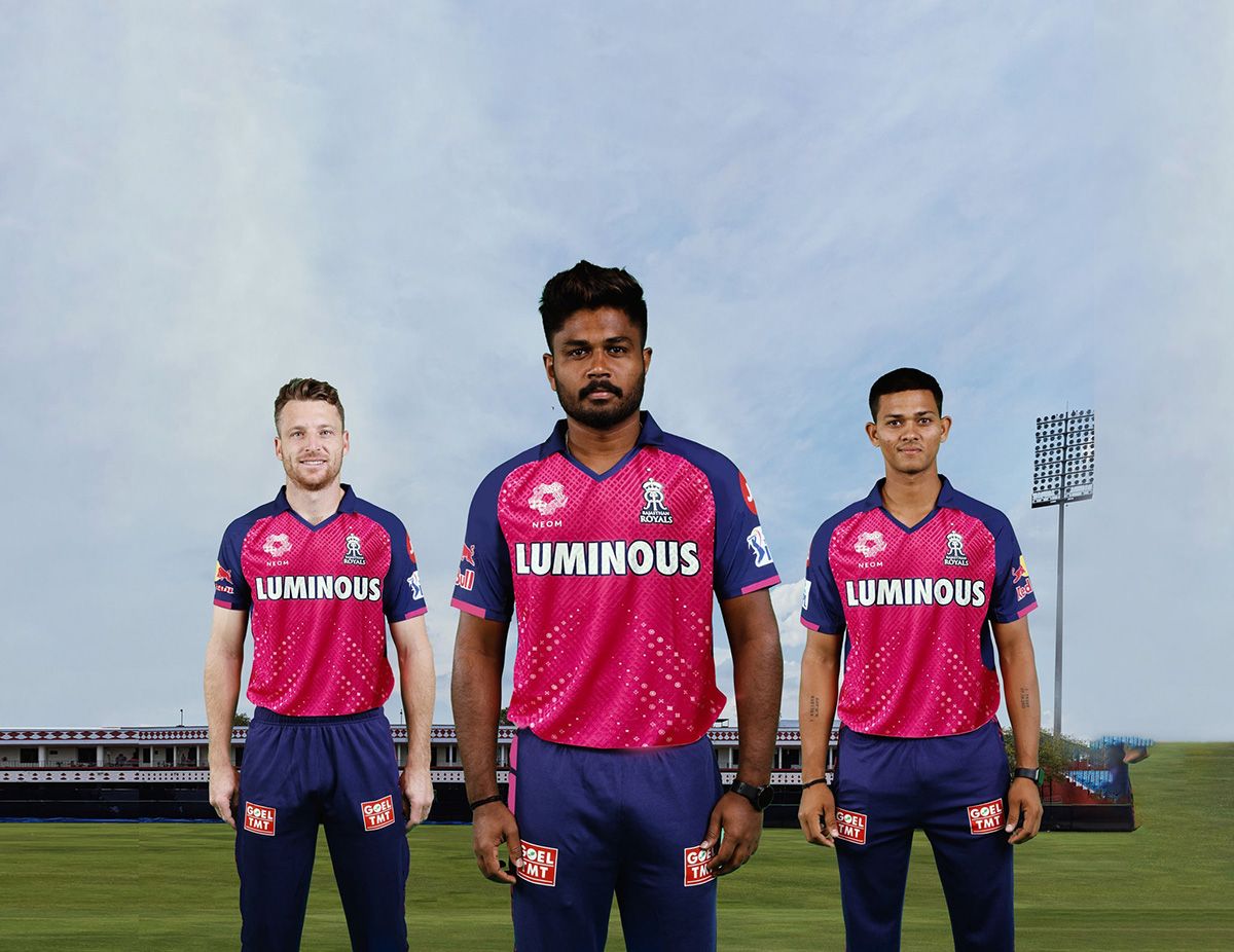 NEOM Partnership with T20 Cricket Team Rajsthan Royals