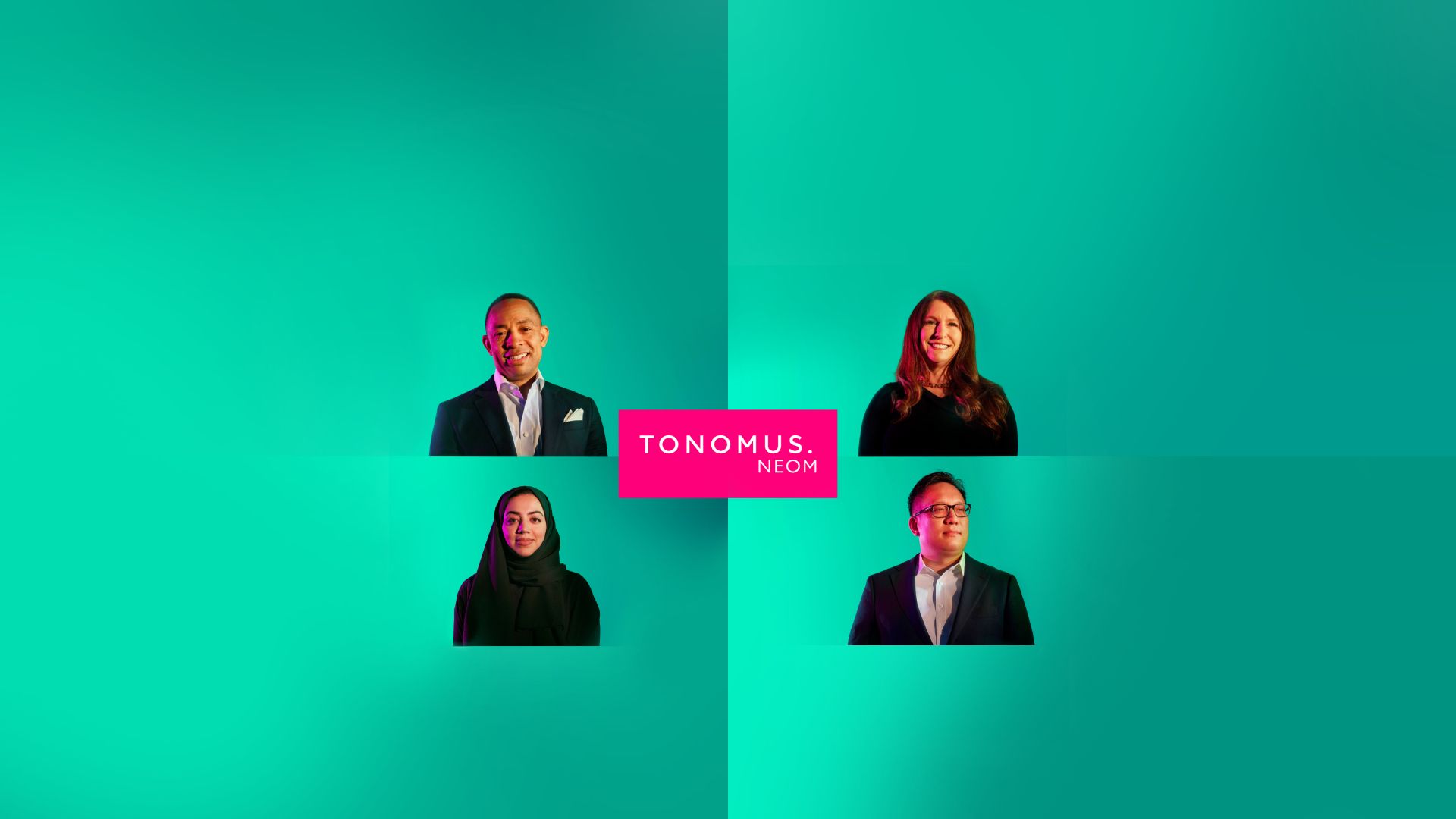 People behind the NEOM's technology and digital