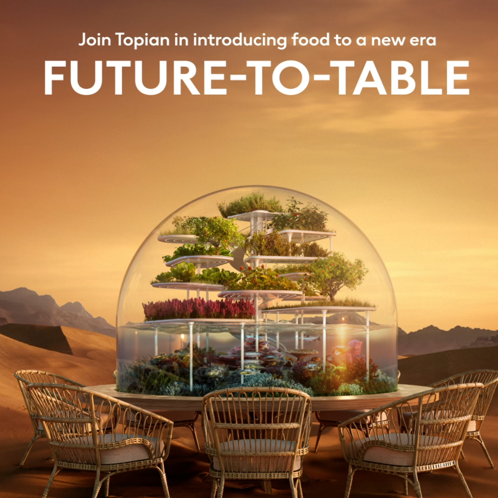 Rejoignez Topian pour introduire l'alimentation dans une nouvelle ère